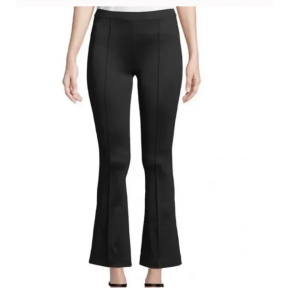 Helmut Lang Ponte Cropped Kick flare Pants